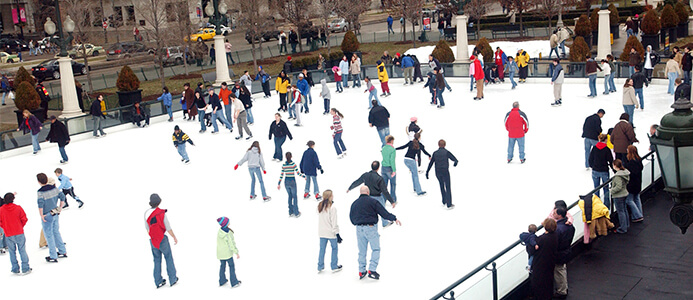 Free Ice Skating and More at University Park Mall