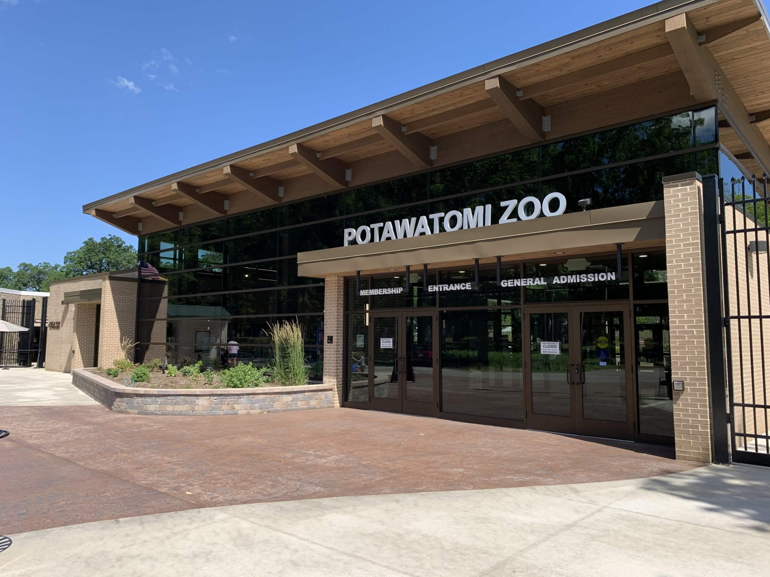 Potawatomi Zoo Entrance Ancon Construction